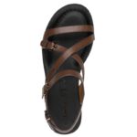 Tamaris 1-28231-46-304 Δερμάτινα Πέδιλα Καφέ με Τακούνι 5cm και TOUCH-IT - Image 5