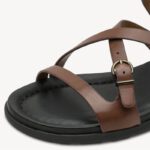 Tamaris 1-28231-46-304 Δερμάτινα Πέδιλα Καφέ με Τακούνι 5cm και TOUCH-IT - Image 6