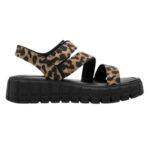 Tamaris 1-28233-46-360 Vegan Λεοπάρ Πλατφόρμες TOUCH-IT και Τακούνι 5cm