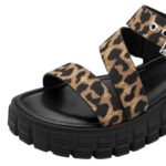 Tamaris 1-28233-46-360 Vegan Λεοπάρ Πλατφόρμες TOUCH-IT και Τακούνι 5cm - Image 5