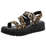 Tamaris 1-28233-46-360 Vegan Λεοπάρ Πλατφόρμες TOUCH-IT και Τακούνι 5cm - Image 6