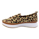 Tatoo 1913 Λεοπάρ Δερμάτινα Μοκασίνια Γυναικεία Animal Print Loafers - Image 4