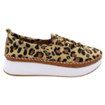 Tatoo 1913 Λεοπάρ Δερμάτινα Μοκασίνια Γυναικεία Animal Print Loafers