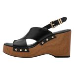 Touch-It Comfort Tamaris 1-28374-46-001 Μαύρα Πέδιλα 8cm - Image 3