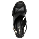 Touch-It Comfort Tamaris 1-28374-46-001 Μαύρα Πέδιλα 8cm - Image 4