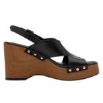 Touch-It Comfort Tamaris 1-28374-46-001 Μαύρα Πέδιλα 8cm