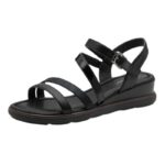 Vegan Σανδάλια Πλατφόρμες με Touch-It Tamaris 1-28713-46-001 Black - Image 8