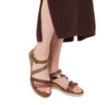 Vegan Σανδάλια Πλατφόρμες με Touch-It Tamaris 1-28713-46-306 καφέ - Image 9