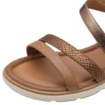 Vegan Σανδάλια Πλατφόρμες με Touch-It Tamaris 1-28713-46-306 καφέ - Image 6