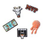 Διακοσμητικά Μπάσκετ Crocs Jibbitz™ MVP Basketball 5 Pack - 10018198 - Image 3