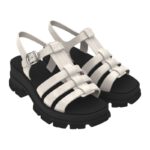 Γυναικεία Vegan Πέδιλα Άσπρα Zaxy 780-25215 - Image 4