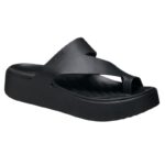 Γυναικείες Πλατφόρμες Crocs Getaway Platform Toe Loop Black 210834-001