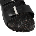 Γυναικείες Vegan Σαγιονάρες Μαύρες Zaxy 780-22209 - Image 6