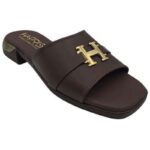 HARRIS Γυναικεία Δερμάτινα Σανδάλια 551-1216 Καφέ Δέρμα - Image 3