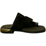 HARRIS Γυναικεία Slides / Παντόφλες Premium 658-1216 Μαύρο