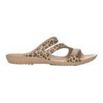 Crocs Kadee II Leopard Print 206894-90L Μπεζ | Σαγιονάρες