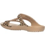 Crocs Kadee II Leopard Print 206894-90L Μπεζ | Σαγιονάρες - Image 4