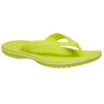 Σαγιονάρες Θαλάσσης Κίτρινες-Neon Crocs Crocband Flip 11033-738 - Image 5