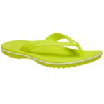 Σαγιονάρες Θαλάσσης Κίτρινες-Neon Crocs Crocband Flip 11033-738 - Image 3